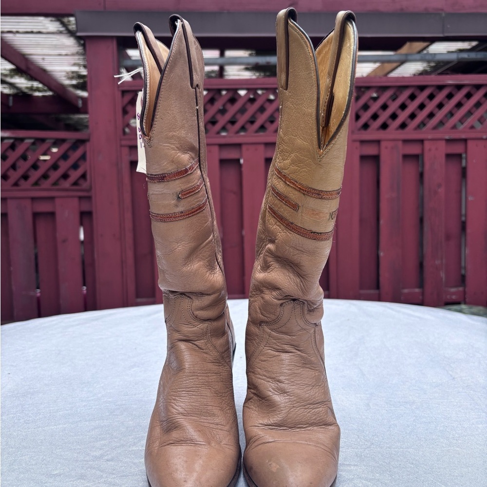 Brown Leather Women's Boots